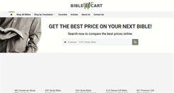 Desktop Screenshot of biblecart.com