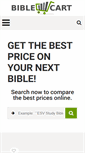 Mobile Screenshot of biblecart.com